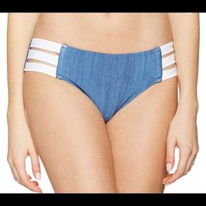 NWOT Seafolly bikini bottom “block party”
